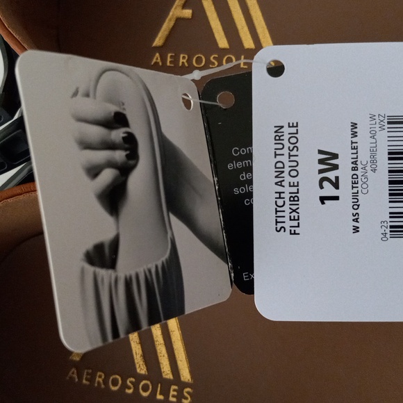 Aerosoles Women's Briella Wide Width Quilted Ballet Flats - Picture 7 of 10